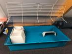 Cavia hok groot op verrijdbaar plateau, Dieren en Toebehoren, Gebruikt, Hok, 75 tot 110 cm, Cavia