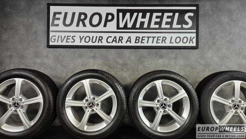 17 inch Mercedes A B CLA Klasse W247 W177 Winterbanden, Gebruikt, -, -, Banden en Velgen