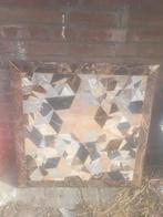 Handgemaakt Marmeren tafelbladen 70x70 cm 82x92 cm, Overige materialen, Gebruikt, 50 tot 100 cm, Vierkant