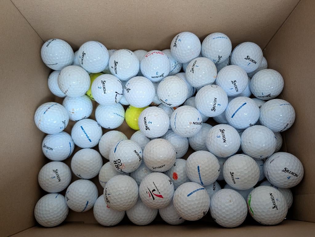 75 Srixon AD333 golfballen, Sport en Fitness, Golf, Ophalen of Verzenden, Gebruikt, Bal(len), Overige merken
