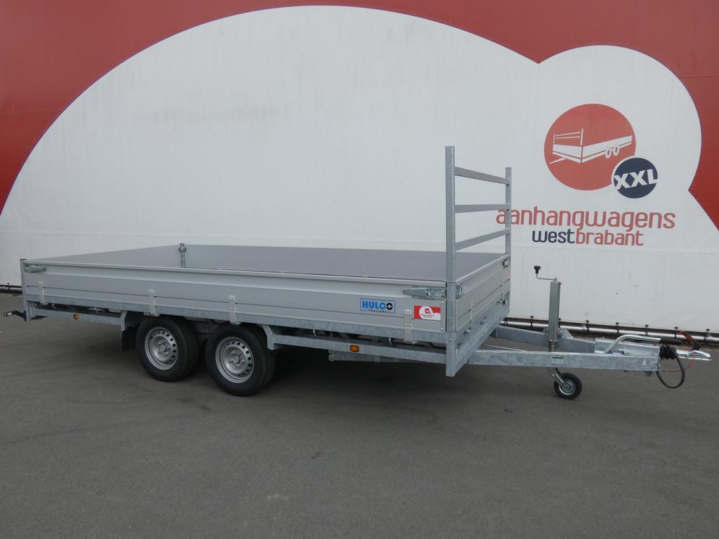 Tweedehands HULCO  Plateauwagen tandemas  405x203x0cm  2600k