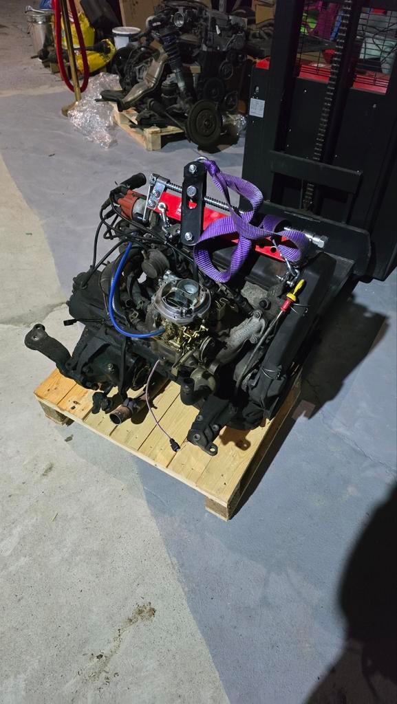 Complete 1.3 motor met Weber carburateur jetta/golf mk2, Auto-onderdelen, Ophalen of Verzenden, Nieuw