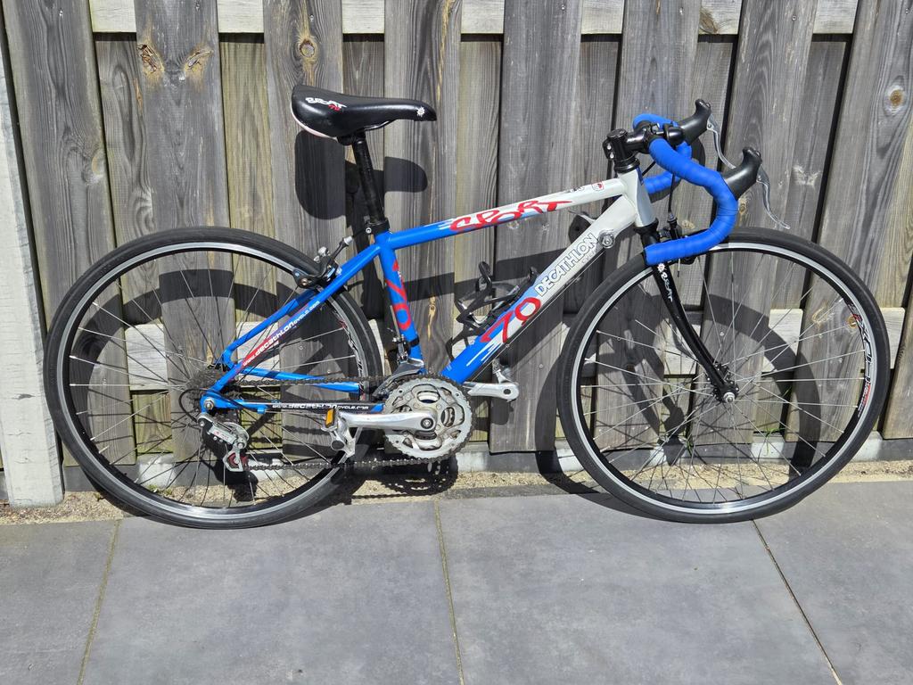 Kinder racefiets decathlon 24 inch, Overige merken, Gebruikt, 10 tot 15 versnellingen, 49 tot 53 cm