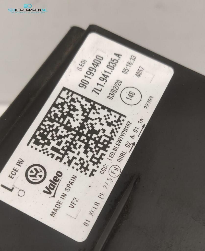 VW Volkswagen T6 Facelift 7L Full Led Koplamp links, Gebruikt, -, Volkswagen, -