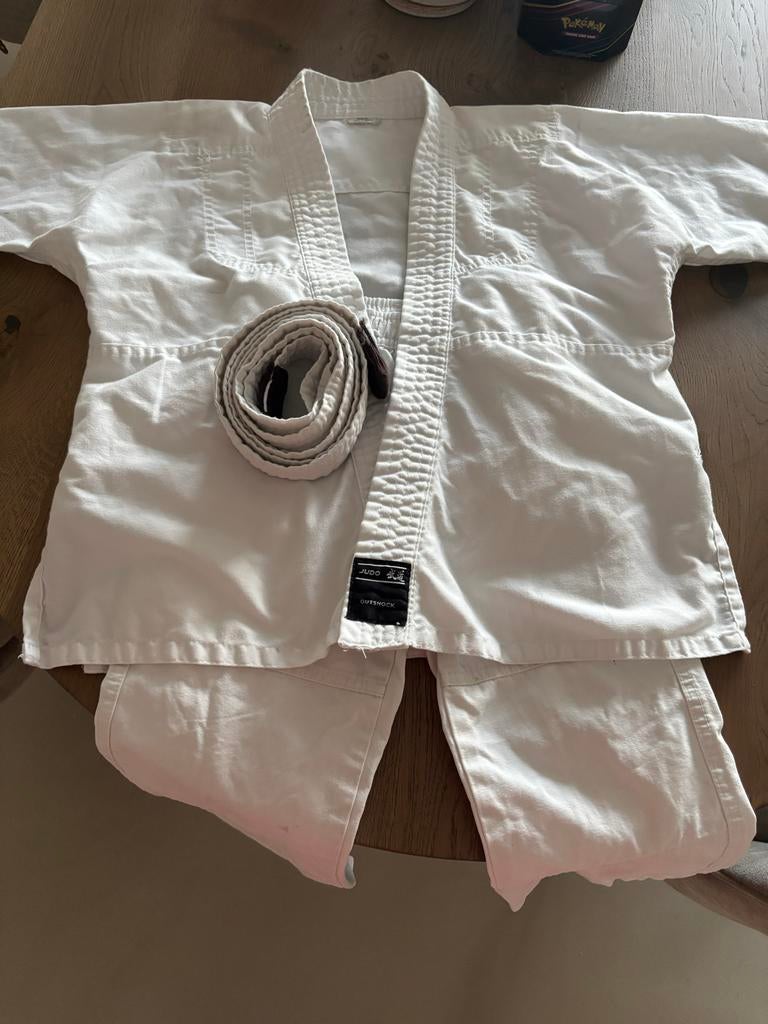 Judo pak maat 110 - Wit, inclusief band, Ophalen, Gebruikt, Judo, Vechtsportpak