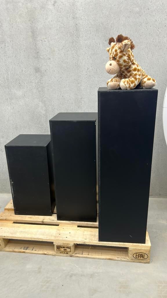 3 houten zuilen, Ophalen, Gebruikt