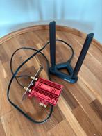 ASUS PCE-AC56 Dual-Band Wireless AC1300 PCIe Adapter, Computers en Software, Netwerkkaarten, Ophalen of Verzenden, Zo goed als nieuw