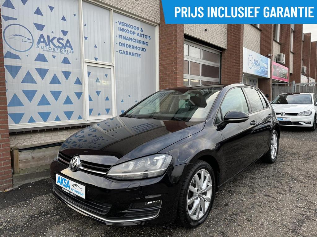 Volkswagen Golf 1.2 TSI 110pk AllStar DSG Camera Led Xenon N, Auto's, Stof, Gebruikt, 4 cilinders, Zwart