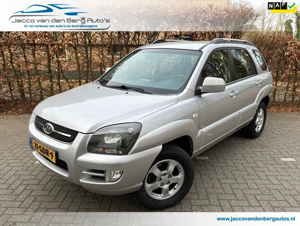 Kia Sportage 2.0 CVVT X-ecutive I LPG G3 I Airco, Auto's, Kia, Bedrijf, Te koop, Sportage, ABS, Airbags, Airconditioning, Boordcomputer