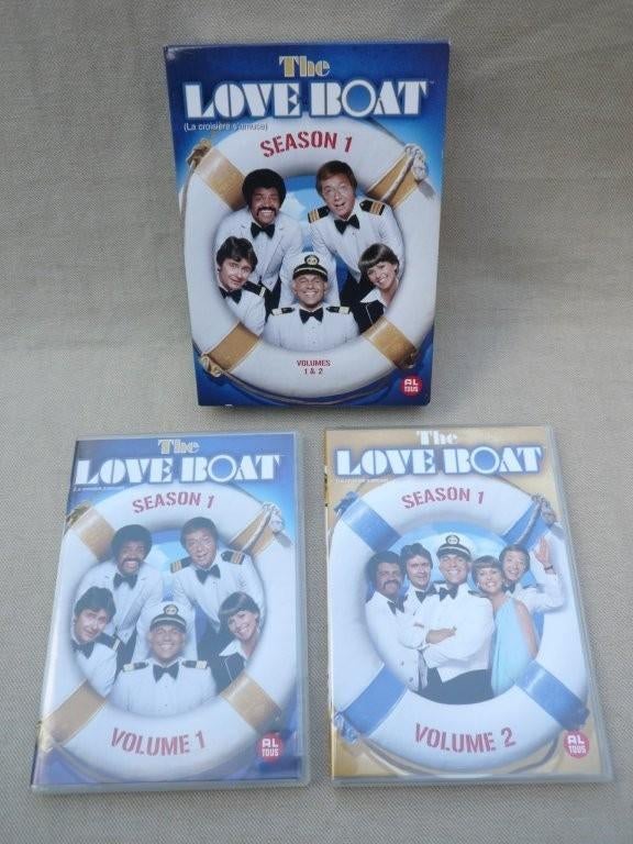 DVD box The Love Boat (1e seizoen 7 DVD’s), Alle leeftijden, Ophalen of Verzenden, Zo goed als nieuw, Boxset