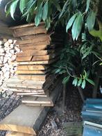 Kastanjehout schaaldelen - circa 25 stuks, Doe-het-zelf en Verbouw, Hout en Planken, Ophalen, Gebruikt, 25 tot 50 mm, 250 tot 300 cm