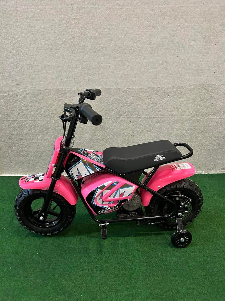 Nieuwe roze elektrische motor met zijwieltjes/monkeybike, Ophalen, Nieuw, Ultra, Ultra