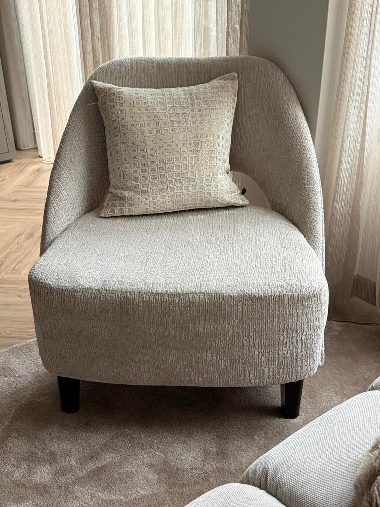 Zo goed als nieuwe fauteuil - Comfortabel en stijlvol, Huis en Inrichting, Fauteuils, Ophalen, Zo goed als nieuw, Stof, 75 tot 100 cm