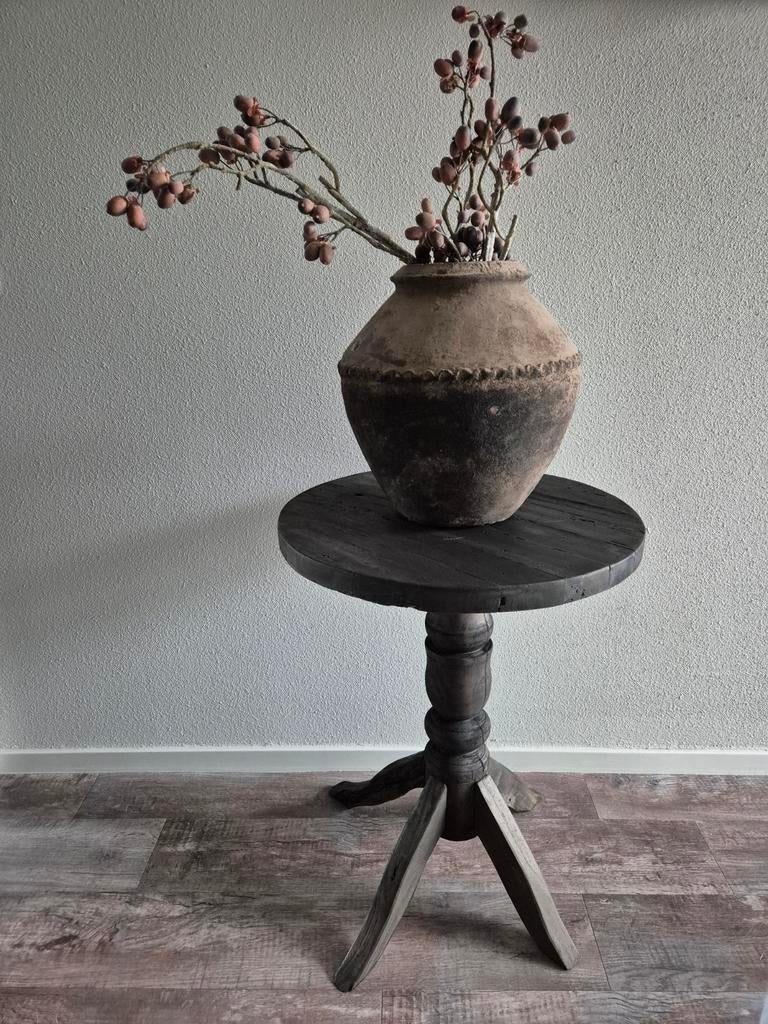 Hoffz wijntafeltje NIEUW! Nog 1 op voorraard!!, Huis en Inrichting, Tafels | Bijzettafels, Ophalen, Minder dan 55 cm, Www.vrumdwonen.nl