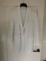 Penn & Ink witte lange blazer maat 36, Ophalen of Verzenden, Zo goed als nieuw, Maat 36 (S), Wit