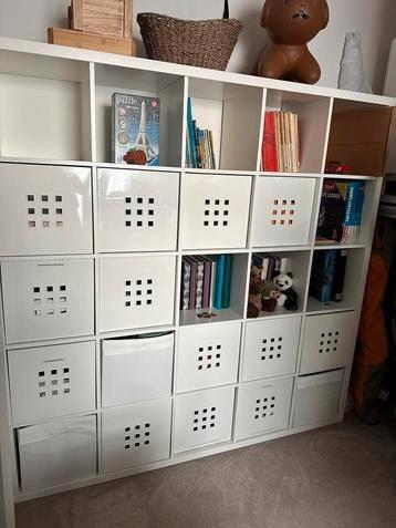 20x diverse kleuren Lekman bakken manden kallax Ikea ZGAN!, Doe-het-zelf en Verbouw, Kratten en Dozen, Zo goed als nieuw, Bak of Kist