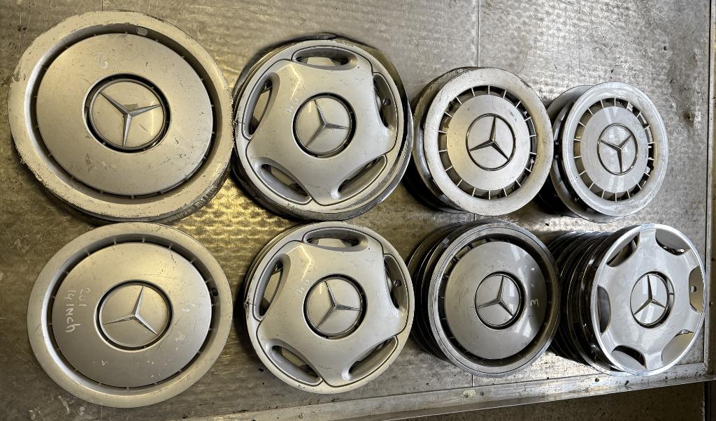 Mercedes W124 W210 W202 W169 W201 190 wieldoppen, Ophalen of Verzenden, Zo goed als nieuw