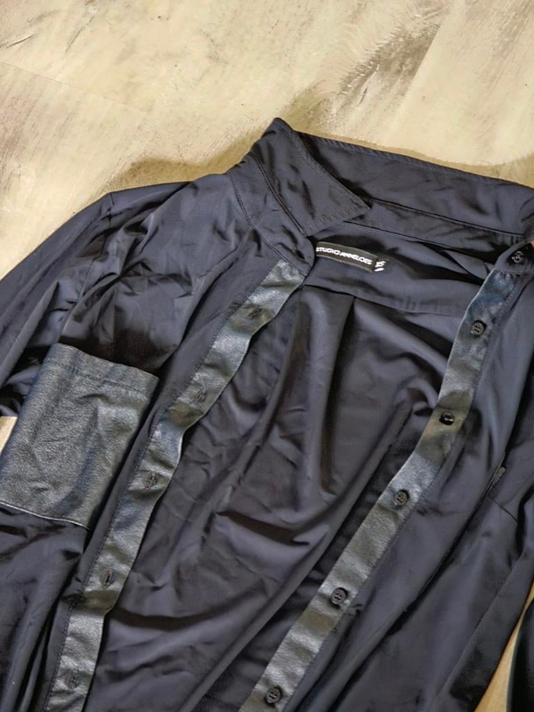 Studio Anneloes XS Lange Blouse Jurk donkerblauw, Studio Anneloes, Blauw, Ophalen of Verzenden, Zo goed als nieuw