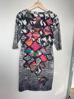 Lizzy & Coco omkeerbare jurk getailleerd ¾ mouw roze maat S, Lizzy & Coco B.V., Ophalen of Verzenden, Knielengte, Contactformulier