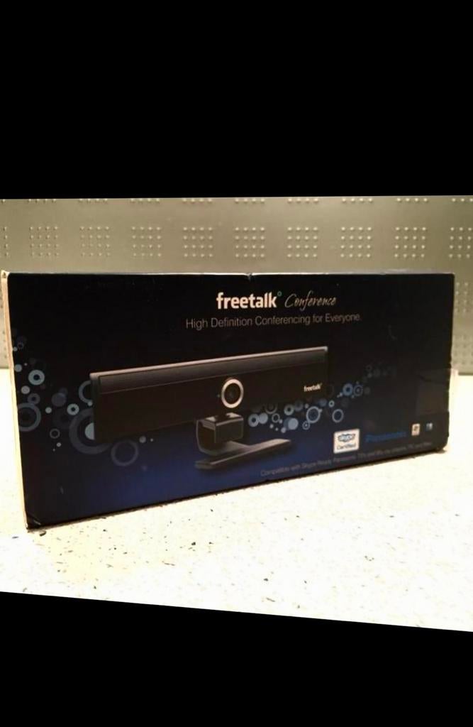 Freetalk Conference Webcam, Gebruikt, MacOS, Ophalen of Verzenden, Monitorclip