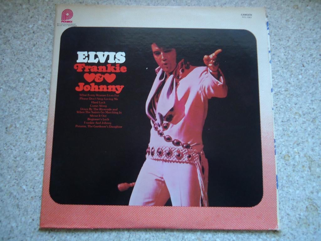 2 lp 's van Elvis, Cd's en Dvd's, Vinyl | Pop, Ophalen of Verzenden, 1960 tot 1980, Gebruikt, 12 inch