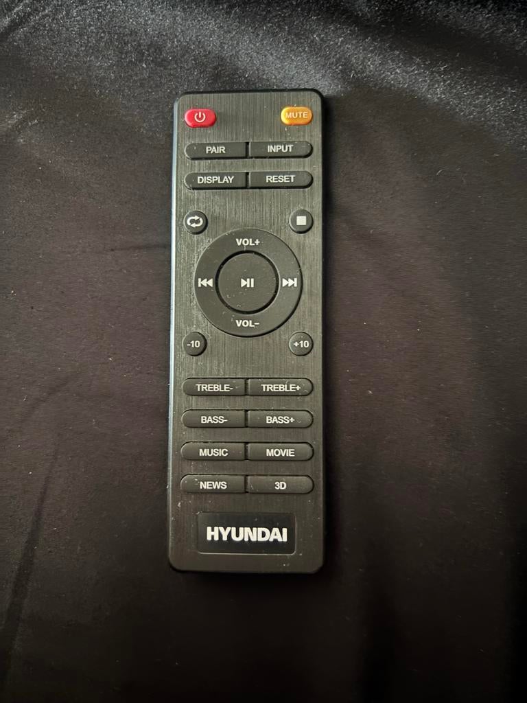 Hyundai soundbar met afstandsbediening, Ophalen, Bluetooth, Gebruikt