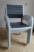 Tuinstoelen, Tuin en Terras, Ophalen, Gebruikt, Metaal, Stapelbaar