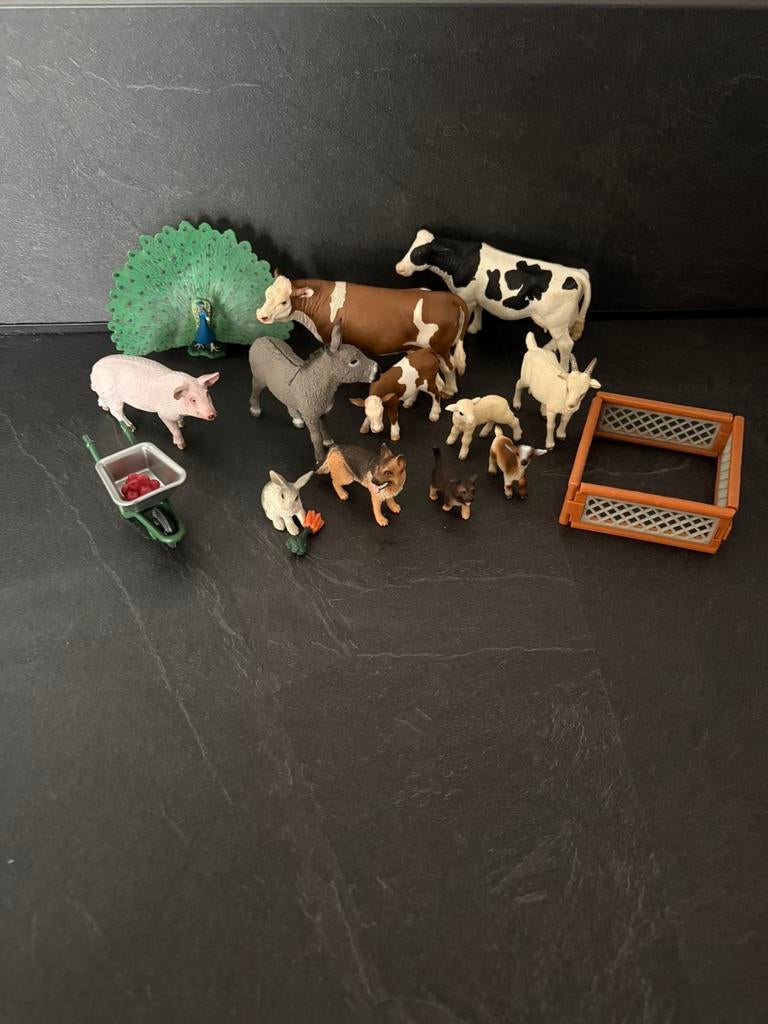 Schleich farm world dieren, Ophalen of Verzenden, Zo goed als nieuw