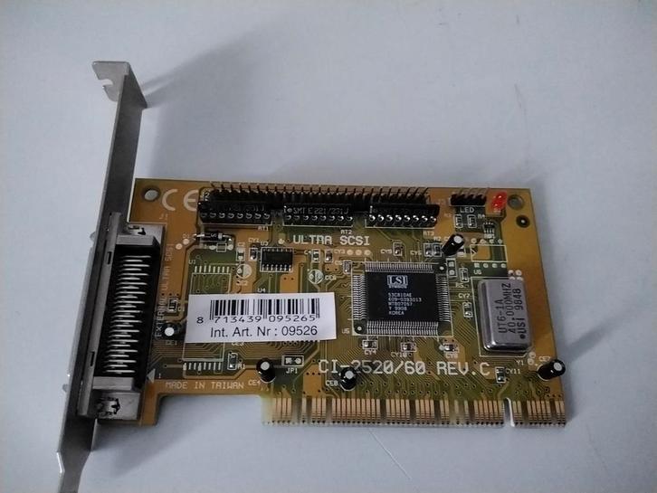 PCI Ultra SCSI controller met eigen BIOS, Computers en Software, Vintage Computers, Ophalen of Verzenden