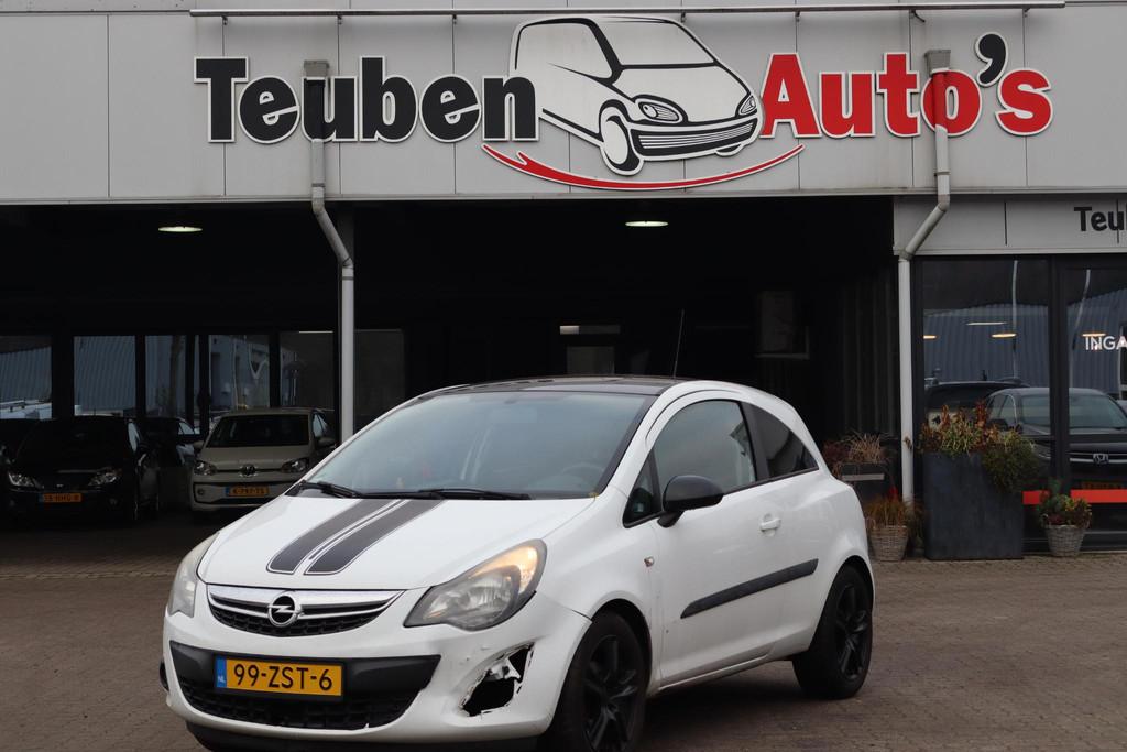 Opel Corsa 1.2 EcoFlex Anniversay Edition LPG Navigatie, Air, Auto's, Opel, Voorwielaandrijving, Gebruikt, 4 cilinders, 1229 cc
