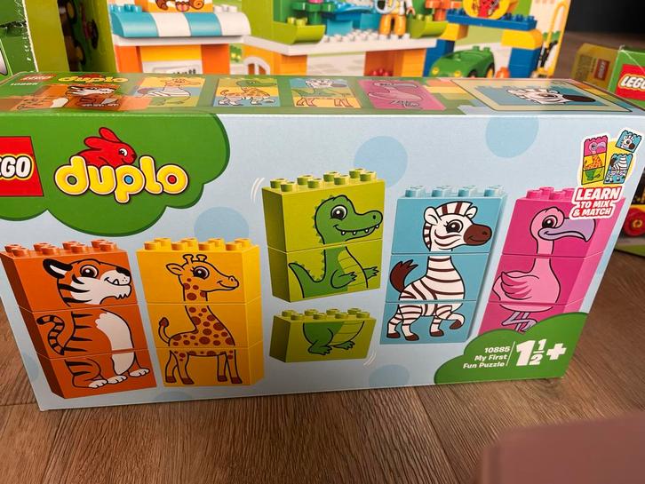 LEGO Duplo Mijn Eerste Leuke Puzzel 10885, Kinderen en Baby's, Speelgoed | Poppen, Zo goed als nieuw, Overige typen, Ophalen of Verzenden