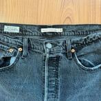 Vrouwen Levi’s Ribcage Straight Ankle Grijs - W30 L29, Verzenden, Zo goed als nieuw, Grijs, W30 - W32 (confectie 38/40)