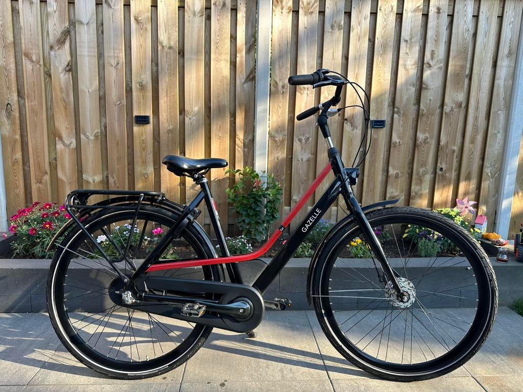 Zeer nette Gazelle Espirit/City Go damesfiets, Ophalen, 53 tot 56 cm, Versnellingen, Zo goed als nieuw