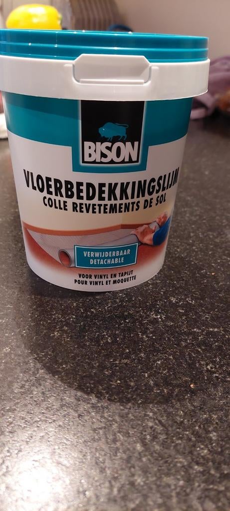 Bison Vloerbedekkingslijm - Verwijderbaar, Ophalen, Blauw, Overige typen, Nieuw