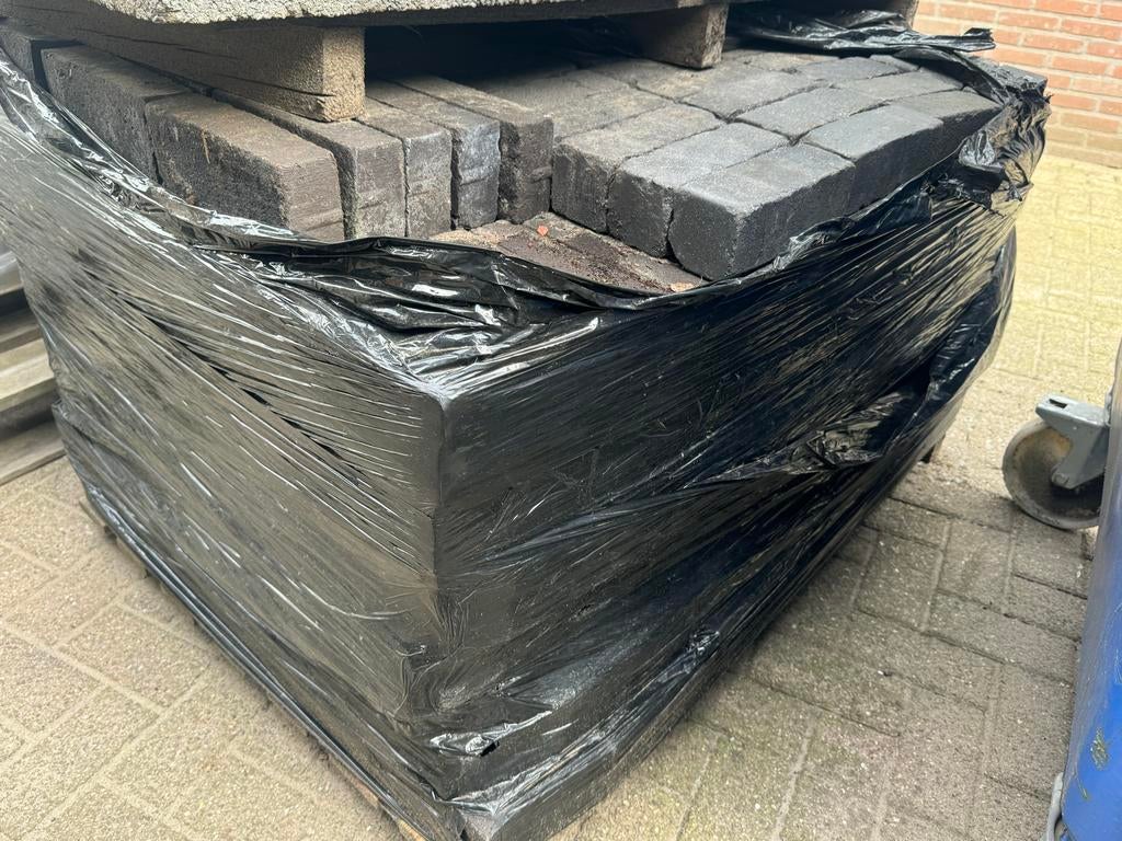 Gebakken waaltjes, Tuin en Terras, Tegels en Klinkers, Ophalen, Gebruikt, Keramiek, Klinkers