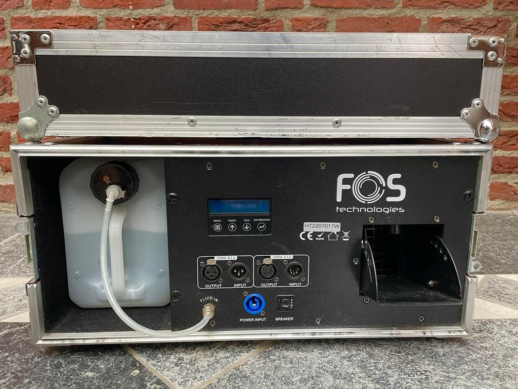 FOS Technologies Stage Hazer, Muziek en Instrumenten, Licht en Laser, Ophalen of Verzenden, Zo goed als nieuw, Rookmachine
