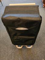 SECC BOODSCHAPPENTROLLEY BOODSCHAPPENKAR, 30 cm of meer, Zwart, Nieuw, Nvt