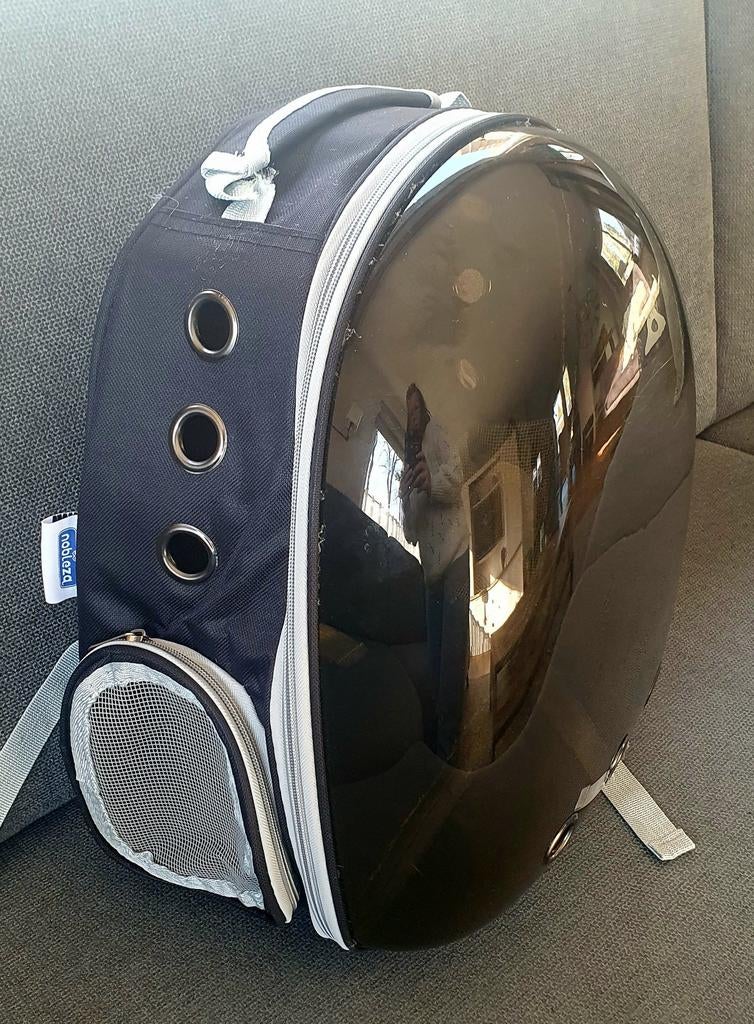 Nobleza Pet Carrier Rugzak (Bubble Backpack Carrier), Dieren en Toebehoren, Ophalen of Verzenden, Zo goed als nieuw