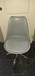 IKEA Bureaustoel met Wieltjes - Comfortabel & Stijlvol, Ophalen, Gebruikt, Grijs, Bureaustoel