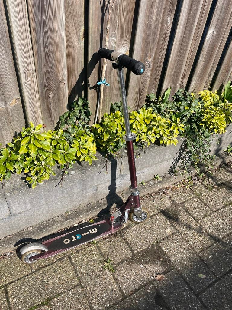 Micro step inklapbaar met LED wielen, Fietsen en Brommers, Steps, Gebruikt, Gewone step, Ophalen