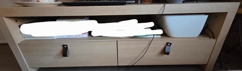 Stijlvol TV-meubel/dressoir van eikenhout, Gebruikt, 100 tot 150 cm, Eikenhout, Ophalen of Verzenden