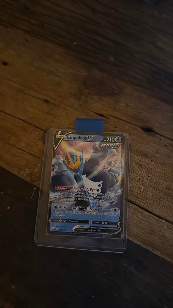 Empoleon V 040/163 pokemonkaart, Hobby en Vrije tijd, Verzamelkaartspellen | Pokémon, Ophalen of Verzenden, Zo goed als nieuw