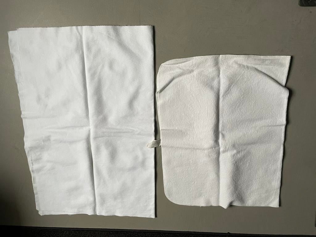 2 Matras beschermers wit, Ophalen of Verzenden, Zo goed als nieuw