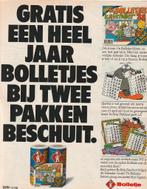 Retro reclame 1987 Bolletje spaaractie kalender voor 1988, Verzamelen, Retro, Verzenden, Overige typen