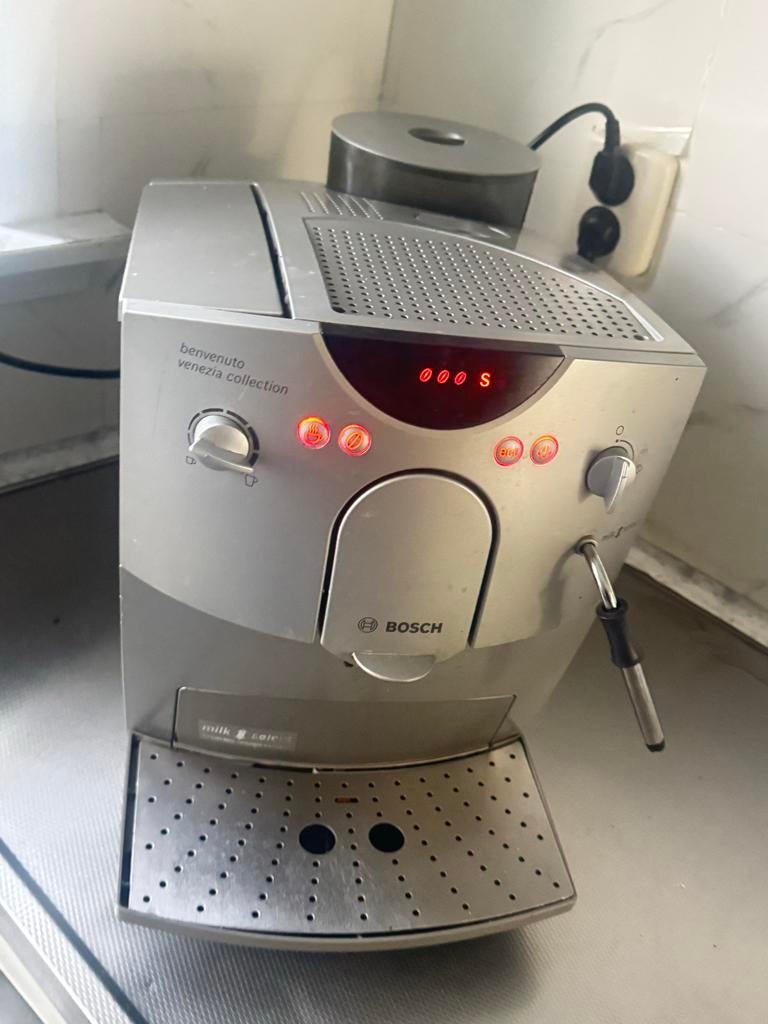 Bosch Benvenuto Venezia Collection Espresso Apparaat, Witgoed en Apparatuur, Koffiezetapparaten, Stoompijpje, Gebruikt, Espresso apparaat