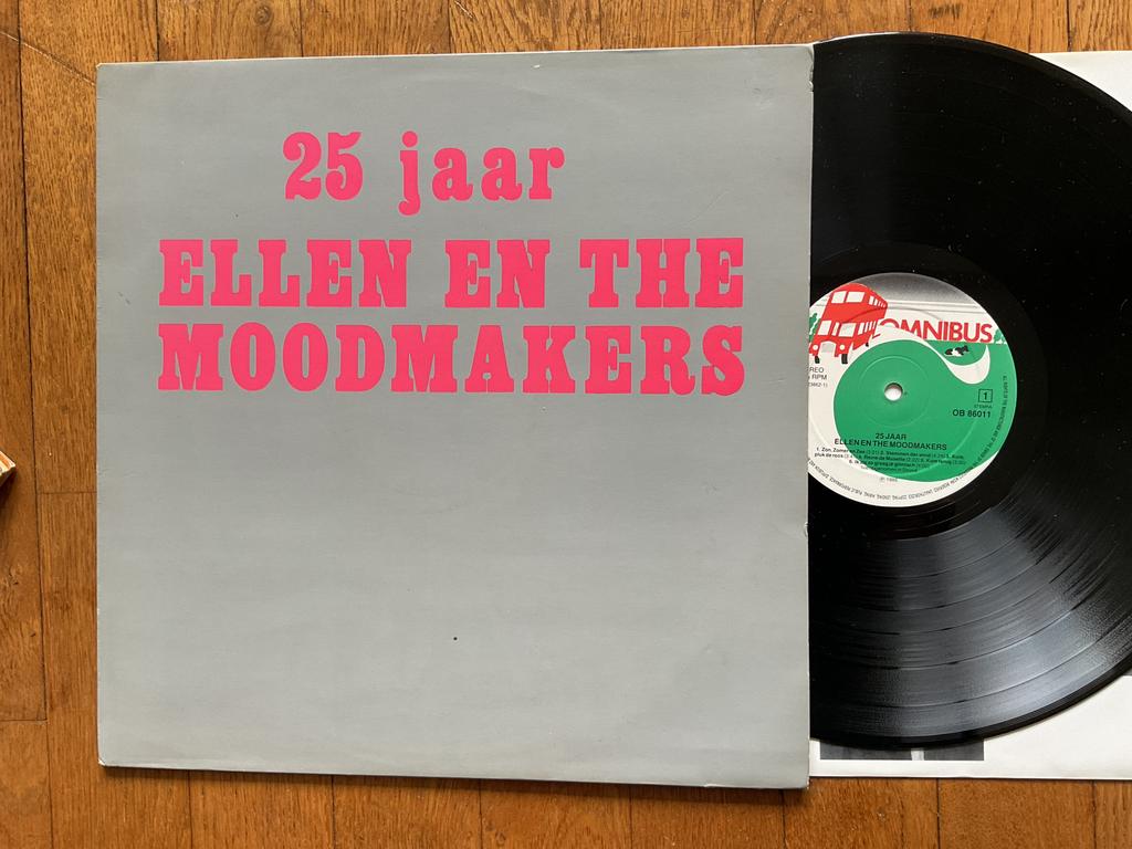 25 JAAR ELLEN EN THE MOODMAKERS, Ophalen of Verzenden, Gebruikt, 12 inch, Levenslied of Smartlap