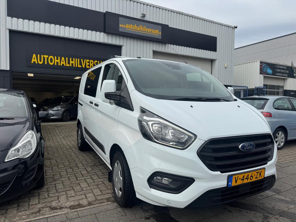 Ford Transit Custom 300 2.0 TDCI DUBBEL CABINE, Voorwielaandrijving, Euro 6, 4 cilinders, Origineel Nederlands