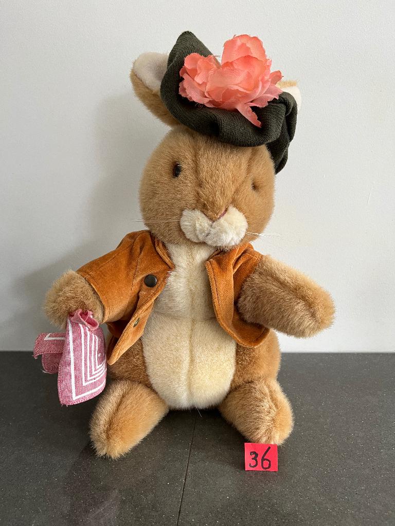 Mooie grote Peter Rabbit (Beatrix Potter) 36 cm, Overige karakters, Ophalen of Verzenden, Middelgroot (20 tot 80 cm), Konijn