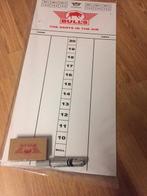 Scorebord 300x600 mm, 1 stift + borstel voor à € 19,95 /set, Ophalen of Verzenden, Nieuw, Overige typen