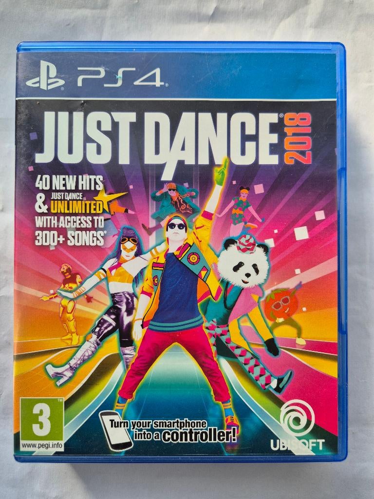 JUST DANCE 2018, Spelcomputers en Games, Games | Sony PlayStation 4, Gebruikt, 1 speler, Ophalen of Verzenden, Vanaf 3 jaar